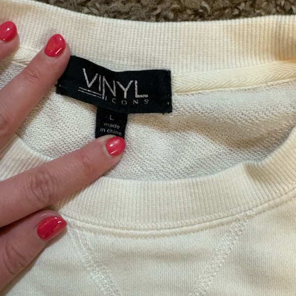 Cream long Sleeve Top - Picture 2 of 2